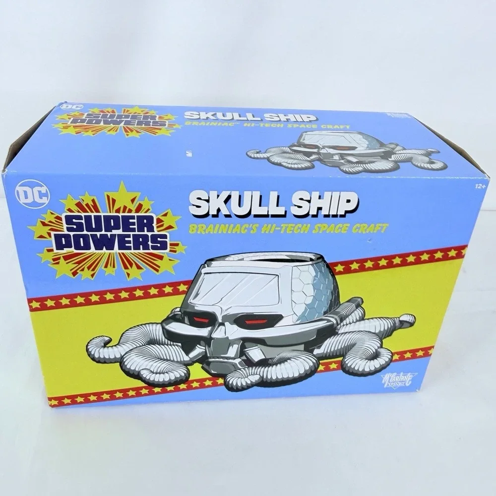 McFarlane Toys DC Super Powers Brainiacs Hi-Tech Skull Ship‎ Space Craft